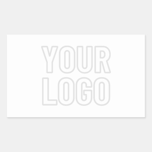 Automatically Lighten Logo For Background Rectangular Sticker