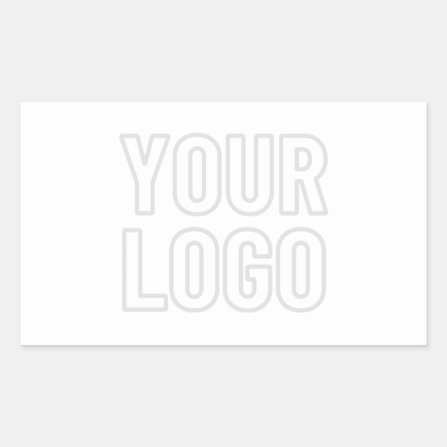 Automatically Lighten Logo For Background Rectangular Sticker (Front)