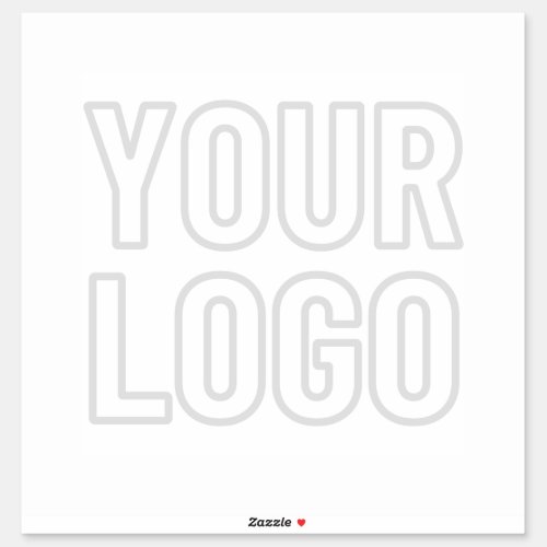 Automatically Lighten Logo For Background Sticker