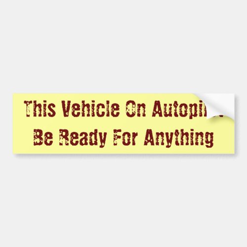 Automation Bumper Sticker