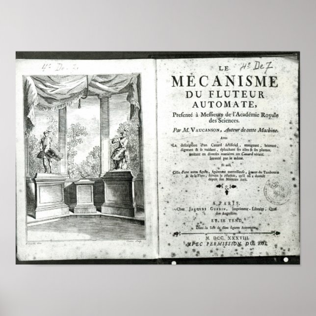 Automatons, illustration of the frontispiece poster (Front)
