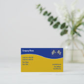 Automobile Parts And Service Business Card (Standing Front)