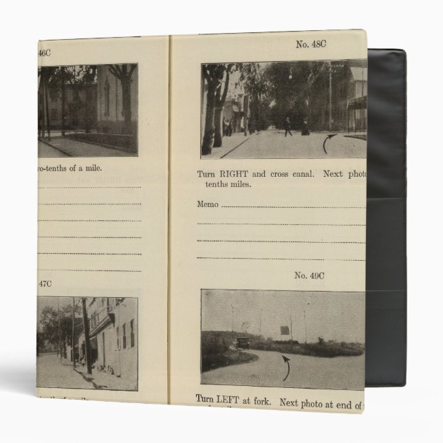 Automobile Roads, NY Binder (Front/Inside)