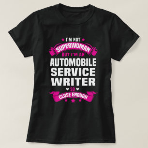 Automobile Service Writer T-Shirt