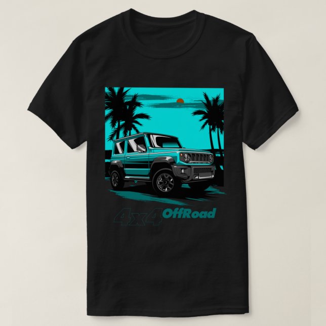 Automotive Apparel Suzuki Jimny 4x4 T-Shirt (Design Front)