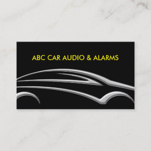 Automotive Audio Systems Business Card