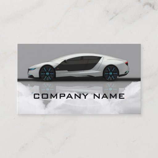Customizable Automotive business business card