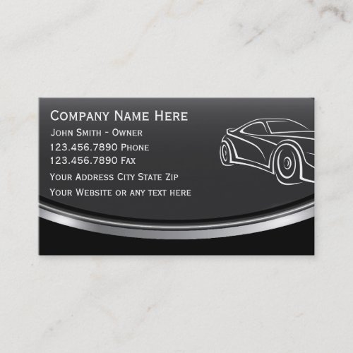 Automotive Business Card