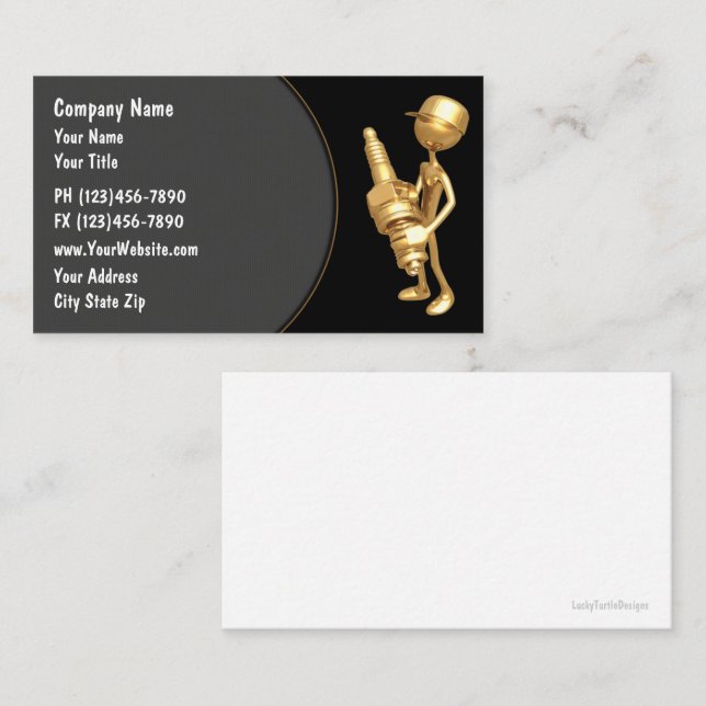 Automotive Business Card (Front/Back)