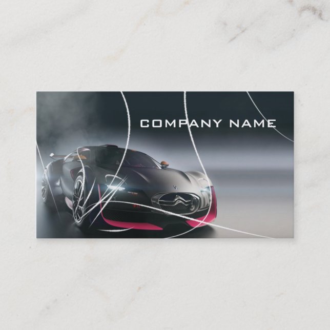 Automotive business card (Front)
