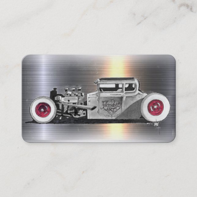Automotive Business Card (Front)