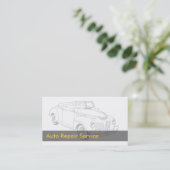 Automotive Business Cards (Standing Front)