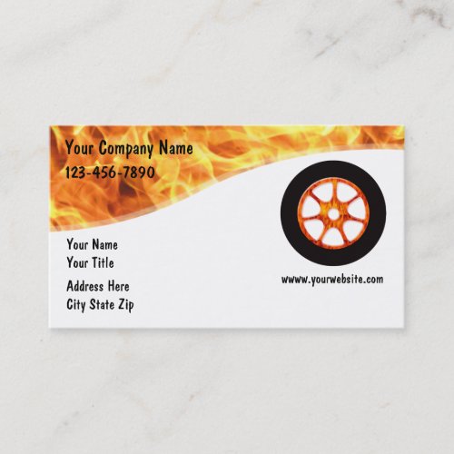 Automotive Business Cards