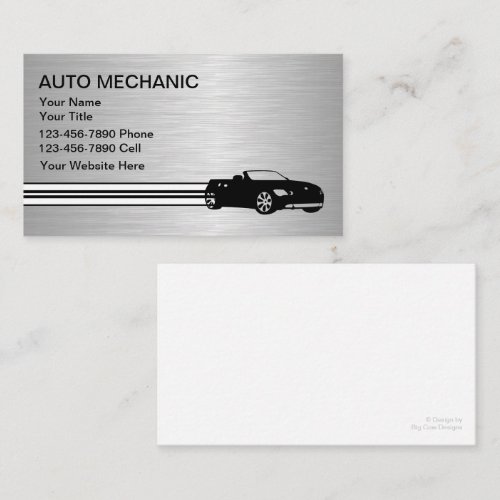 Automotive Business Cards