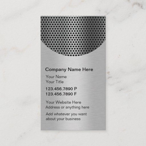 Customizable Automotive Business Cards