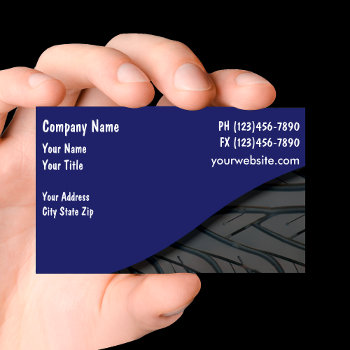 Automotive Business Cards by Luckyturtle at Zazzle