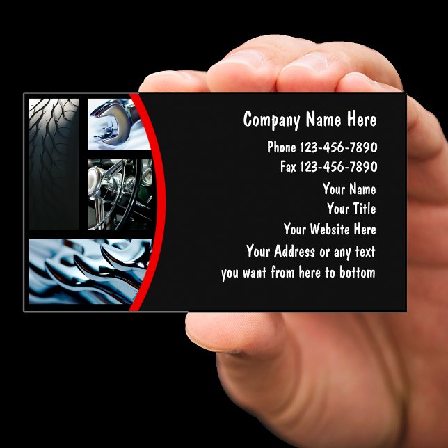 Automotive Business Cards (Creator Uploaded)