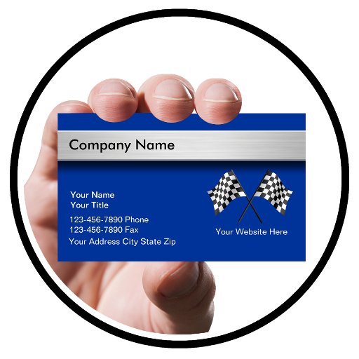 Customizable Automotive Business Cards