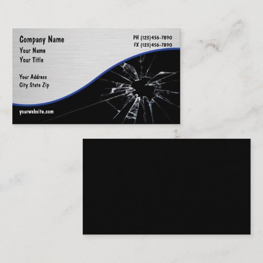 Customizable Automotive Business Cards