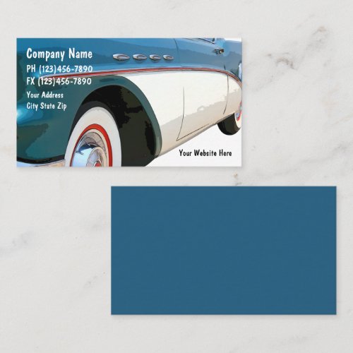 Automotive Business Cards