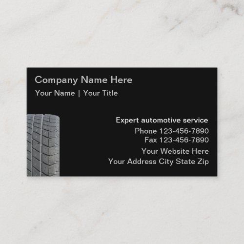 Automotive Business Cards