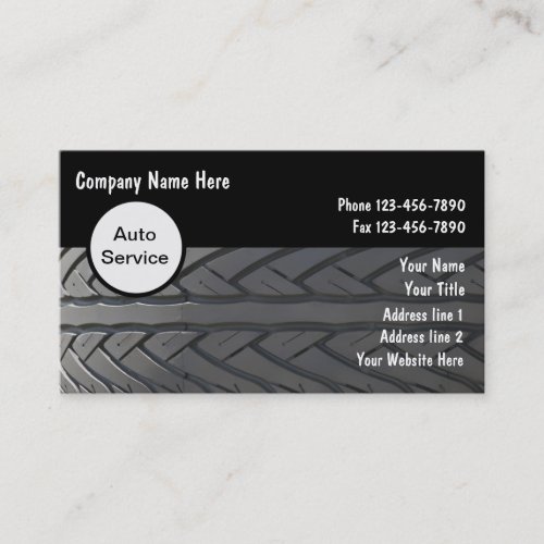 Automotive Business Cards