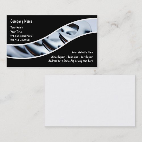 Automotive Business Cards