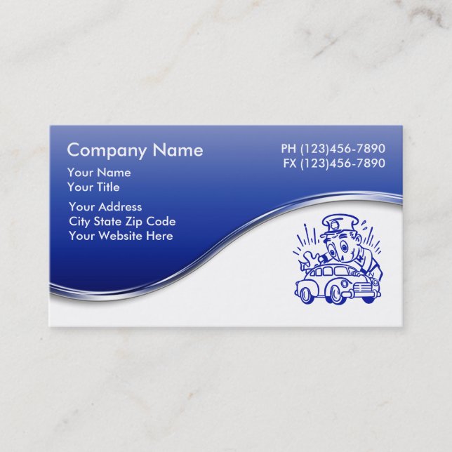 Automotive Business Cards (Front)