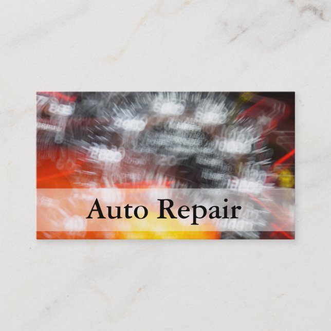 Automotive Business Cards (Front)