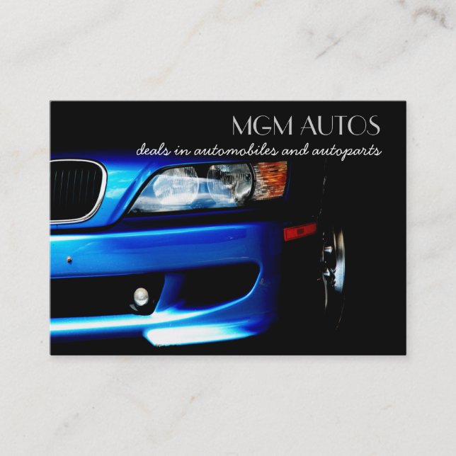 automotive Business Cards (Front)