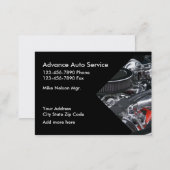 Automotive Business Cards Design (Front/Back)