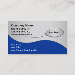 Automotive Business Cards New