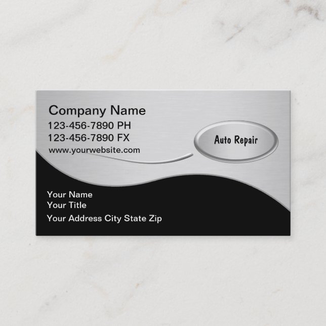 Automotive Business Cards New (Front)