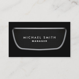 Automotive Car Salesman Mechanic Professional Business Card
