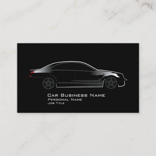 Automotive Car Service Business Card