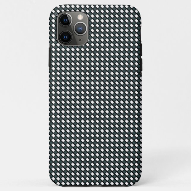 Automotive Checkered Pattern Background Case-Mate iPhone Case (Back)