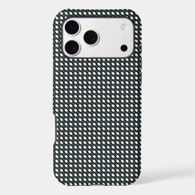 Automotive Checkered Pattern Background Iphone Case (Back)