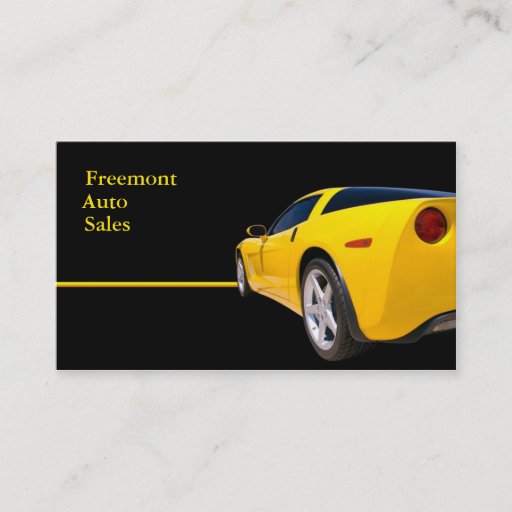 Customizable Automotive Dealership Business Card Templates