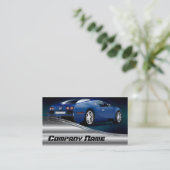 Automotive Detail Business Card (Standing Front)