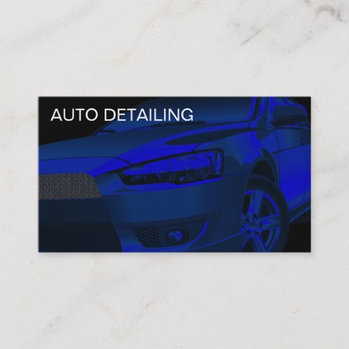 Automotive Detailing Business Cards
