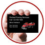 Automotive Flatbed Towing Services Business Card