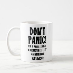 Automotive Fleet Maintenance Supervisor Coffee Mug