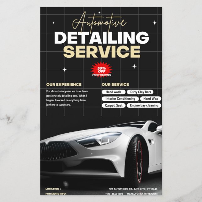 Automotive Flyer (Front)