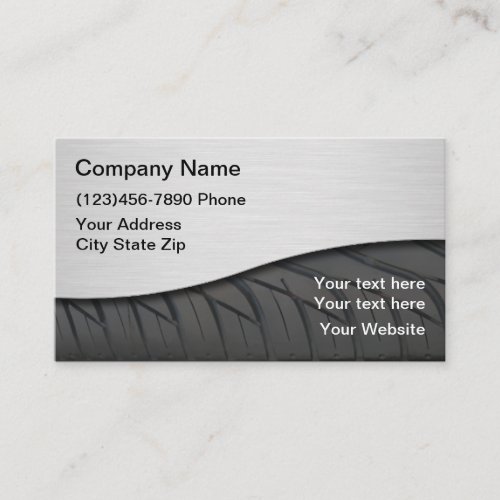 Automotive Industry Business Card