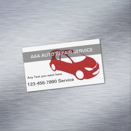 Automotive Magnetic Business Card