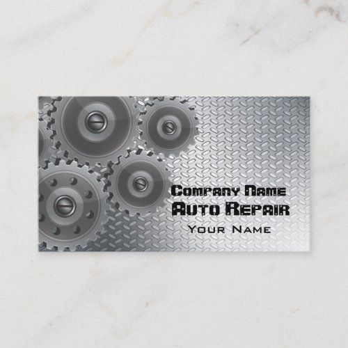 Automotive Mechanic Business Card