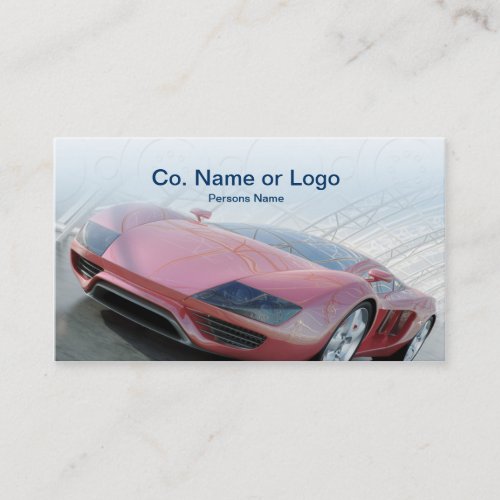 Automotive/ Mechanic Business Card Template
