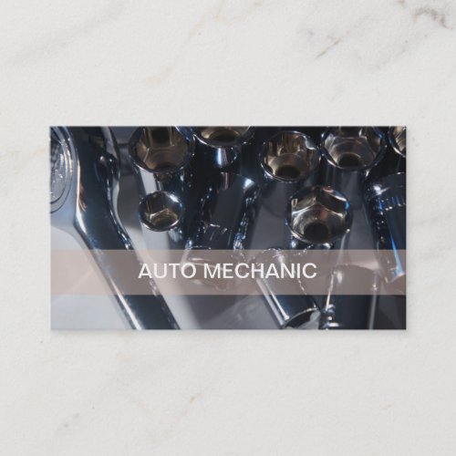 Automotive Mechanic Business Cards
