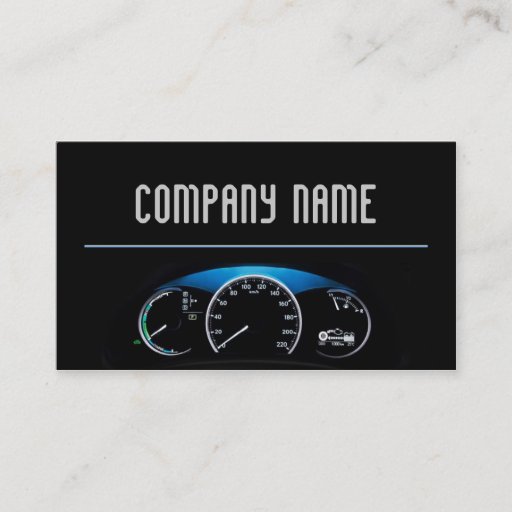Customizable Automotive / Mechanic Business Card