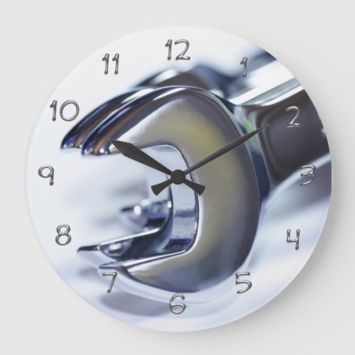 Automotive Mechanic Theme Large Clock